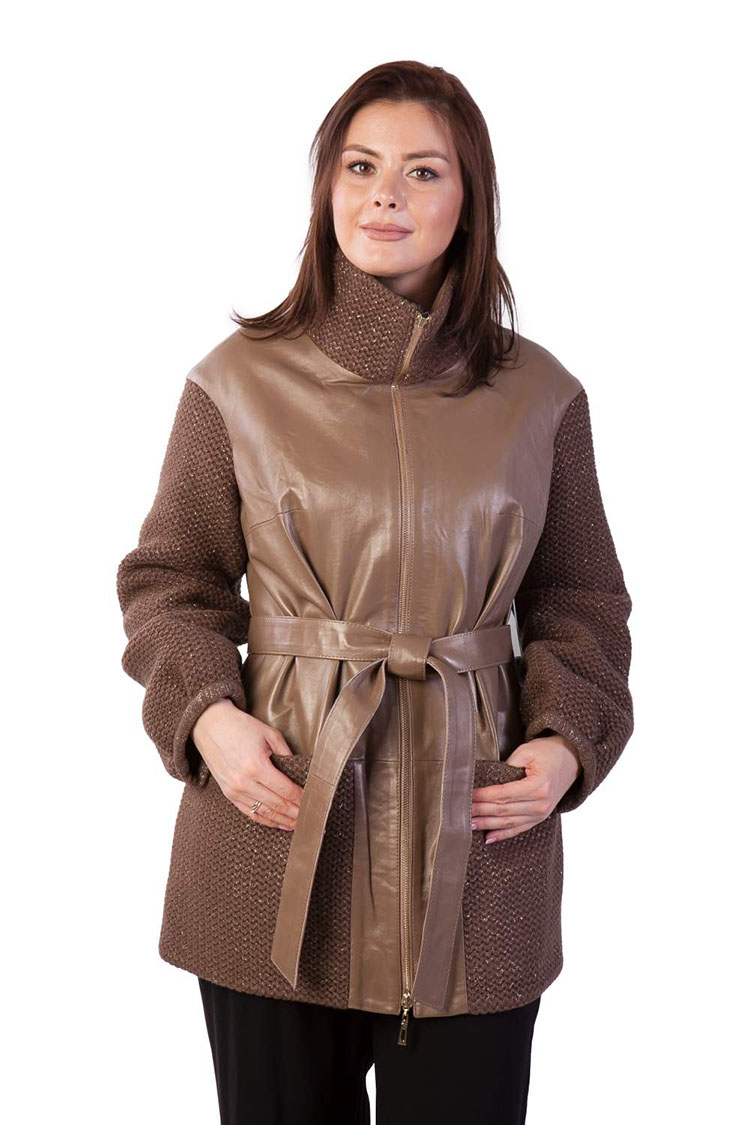 Женские пальто для полных мадам