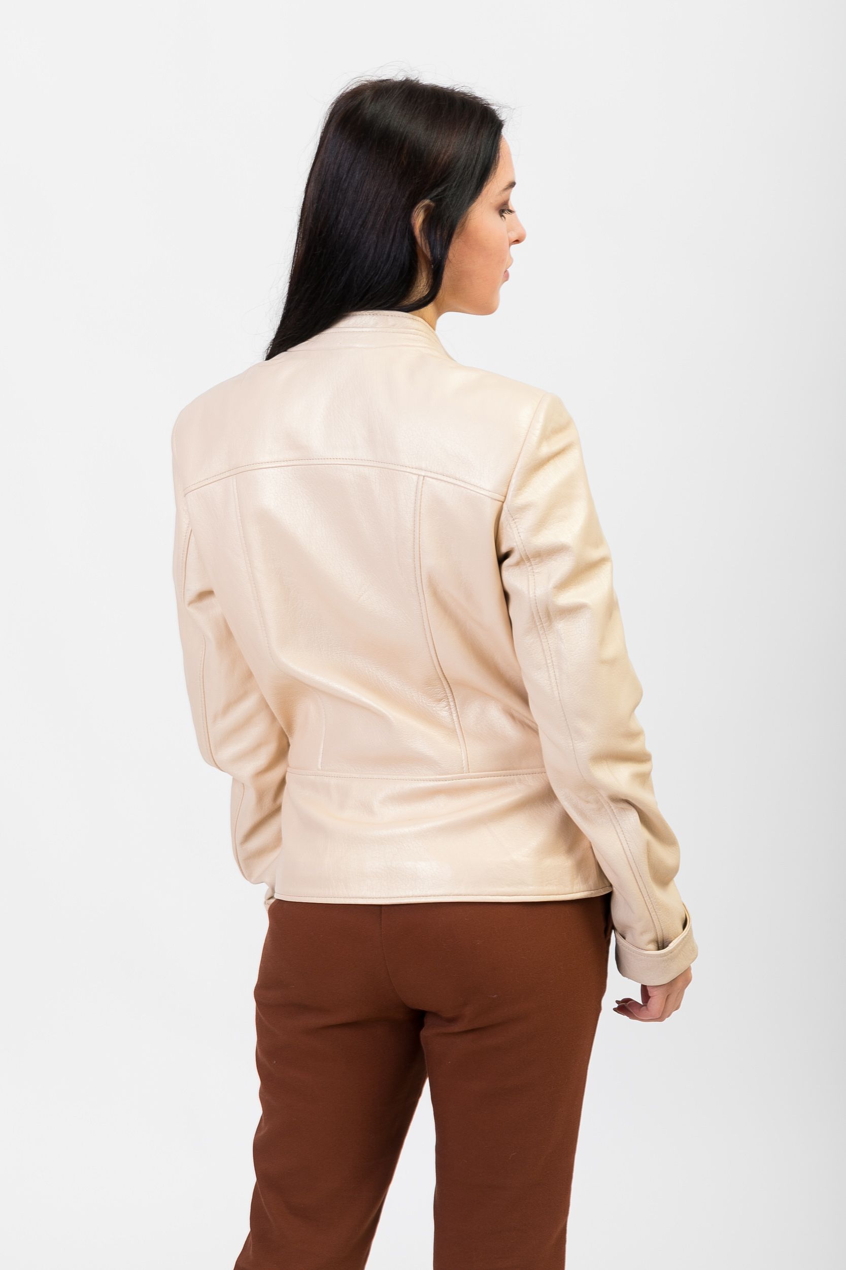 Куртка косуха женская из натуральной кожи 51276